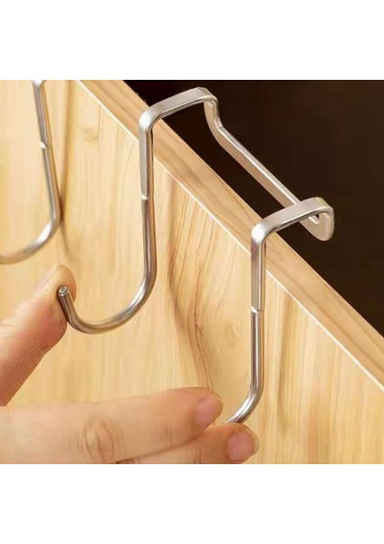 Paslanmaz Çelik Perforasyonsuz Dolap Kapı Dikişsiz Kıyafetler Kanca Kapı Arka Duvar Asılı Kanca (Yurt Dışından) fiyatları