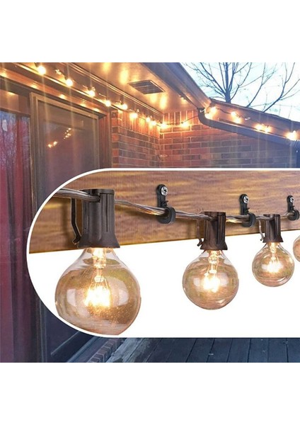 50PCS Ana Sayfa Noel Işıkları Askı Kancaları Garaj Için Vida ile Yeni Yıl Partisi Açık Mekan Kolay Sürüm Tel (Yurt Dışından) fırsatları