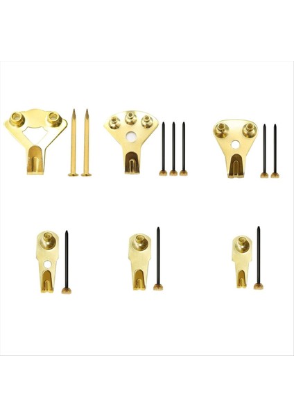 Yeni Resim Çerçevesi Hook Heavy Doubt Hook Kit 10-100 Lbs Resim Çerçeveleri, Ofis, Tuval, Saat 103PCS Için Uygun (Yurt Dışından)