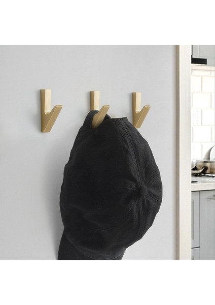 10PCS Alüminyum Alaşım Ceket Kancaları Duvara Monte Havlu Kancaları Cüppeli Kancalar Mutfak Banyo Metal Kanca Monte Havlu Kancası (Yurt Dışından) fırsatları