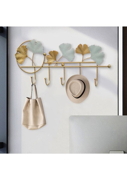 Modern Kanca Fan Şeklindeki Yaprak Kanca Anahtar Tutucu Duvar Kancaları Asılı Yapraklar Banyo Duvar Kancası Dekoratif Minimalist Ev-A (Yurt Dışından) fiyatları