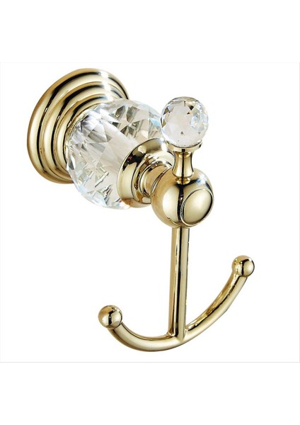 Kristal Havlu Kancası, Altın Bornoz Kancaları, Banyo El Havlu Duvar Askı Kıyafetleri Dolap Duvarı Monte Mutfak (Yurt Dışından)