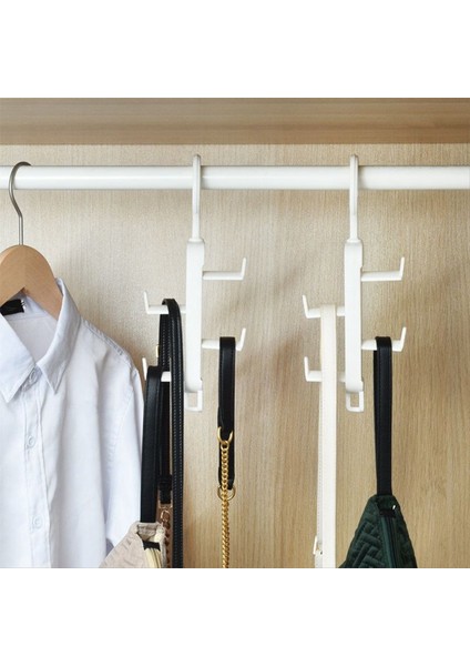 Taşınabilir Çanta Askı Sırt Çantası Depolama Kanca Şapka Depolama Raf Kemer Kravat Depolama Asma Raf Asma Kanca (Yurt Dışından) fırsatları