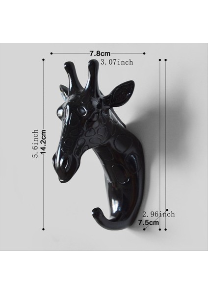 Havlu Kancası Duvar Asılı Geyik Başı Kıyafetleri Askı Odası Zanaat Dekorasyon Duvar Dekorasyon Kancası, 6 Adet (Yurt Dışından) modelleri