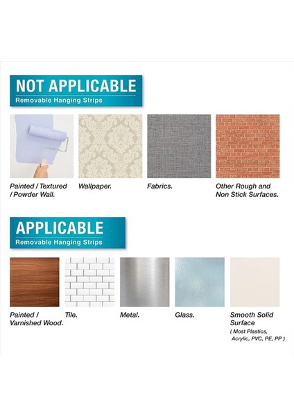 18 Kanca+24 Şerit, Orta Yardımcı Kanca, Hasarsız Asılı Kancaları Düzenleyin Yapışkan Şeritlerle Ağır Hizmet Veriyor (Yurt Dışından) indirimleri