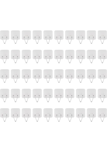 Duvar Plakası Tutucu Kancaları Için 50 Pcs Plaka Askıları Dekoratif Plakalar Için Kancalar 1.3 Inç Yapışkan Görünmez Yapıştırıcı (Yurt Dışından)