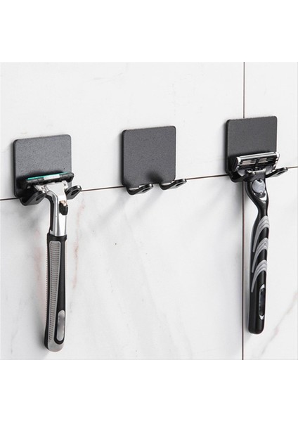 10PCS Yok Tutucu Yok Tutucu Yapıştırıcı Tıraş Araçları Depolama Hook Banyo Su Geçirmez Duvar Hook Banyo Raf Tutucu (Yurt Dışından) indirimleri