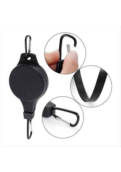 Bitki Kasnağı Geri Çekilebilir Askı Bitkileri Asılı Bitkiler Için Ayarlanabilir Yükseklik Tekerleği Kapalı (4pcs) Siyah (Yurt Dışından) fırsatları