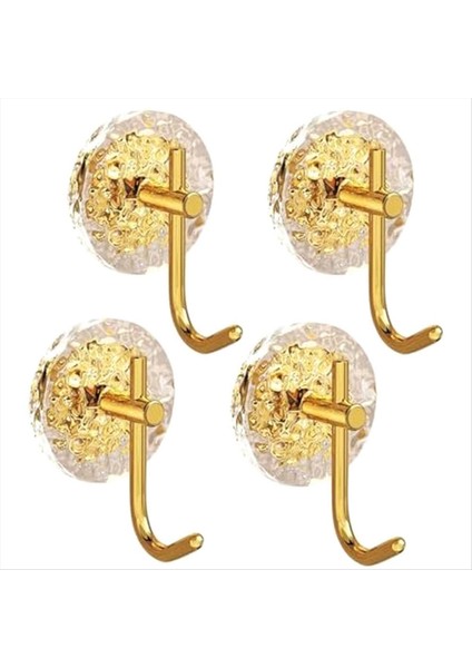 4 Adet Duvar Kancaları, Asma Ceket, Şapka, Havlu, Bornoz, Fular, Çanta, Anahtar, Lamba, Duvar Dekor-A Için Yumruksuz Yapışkan Kancalar (Yurt Dışından)