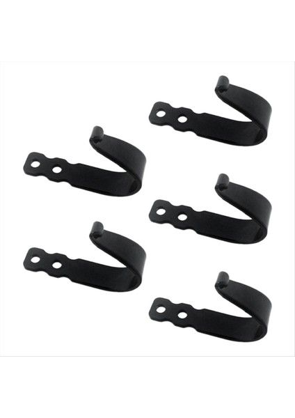 Dökme Demir Duvar Kancaları (5 Paket) Duvara Monte Çiftlik Evi Kapının Arkasında Dekoratif, Kiler (Yurt Dışından)