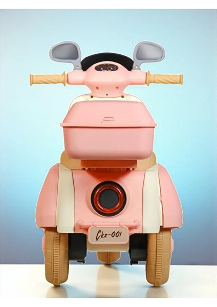 3 Tekerli Akülü Şarjlı Işıklı 6V Motor Müzik Çalarlı Uzaktan Kumandalı 50 Kilo+ 2-7 Yaş fiyatları