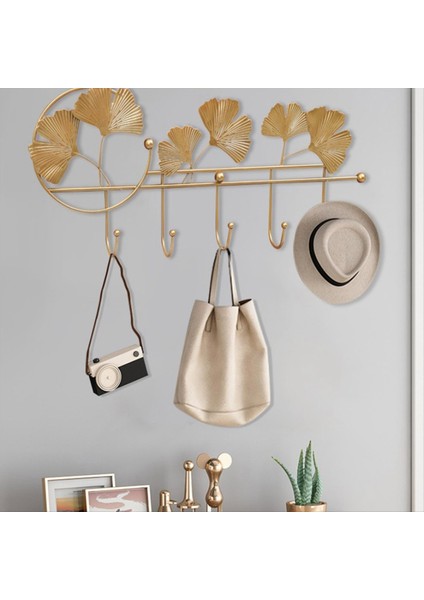 Modern Kanca Fan Şeklindeki Yaprak Kanca Anahtar Tutucu Duvar Kancaları Asılı Yapraklar Banyo Duvar Kancası Dekoratif Minimalist Ev-C (Yurt Dışından) fırsatları