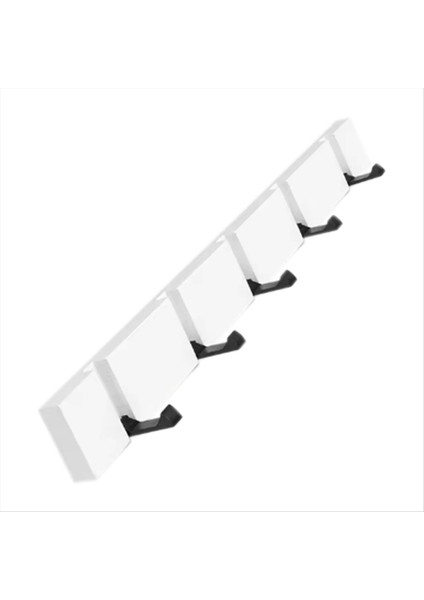 Görünmez Banyo Kancası Alüminyum Duvara Monte Kapı Anahtar Depolama Askı Havlu Tutucu D (Yurt Dışından)