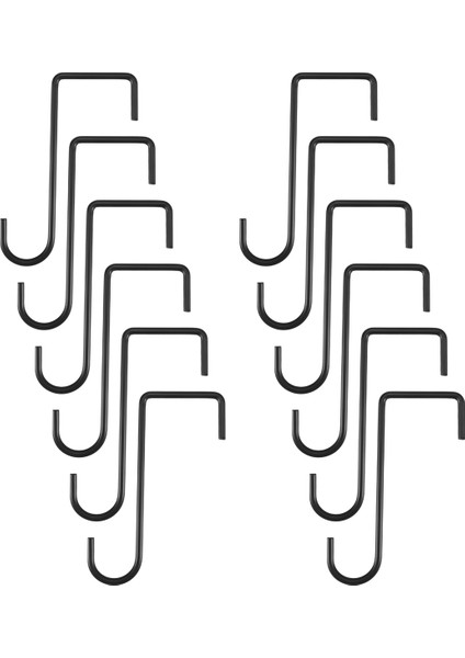 12 Adet Bitki Kancaları Askılar Bahçesi Asmak Için Çit Kancaları, Duvar Asılı Çit Kancaları Işıklar Için (Yurt Dışından) fiyatları