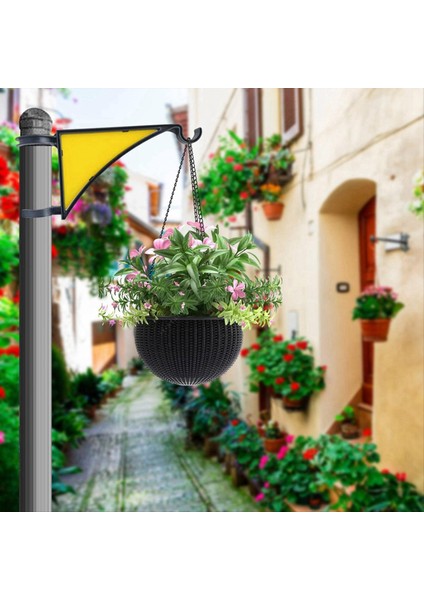 Bitki Askıları, 2 Paket Askılar Kuş Besleyiciler, Ekiciler, Fenerler, Rüzgar Çanları, Veranda Dekoru Mavisi (Yurt Dışından)