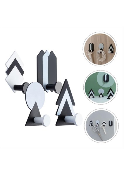 4pcs Geometrik Kanca Banyo Havlu Tutucu Duvar Kancaları Katlar Için Yapışkan Kancalar Duş Kancaları Sırt Çantası Kancaları Duvar Için (Yurt Dışından) fırsatları