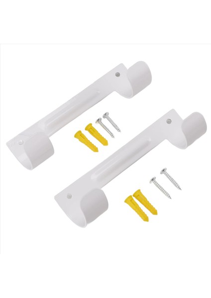 2 Paket Ütüleme Tahtası Askısı, Çamaşır Odaları Için Duvara Monte Ütü Kurulu Tutucu (Beyaz) (Yurt Dışından) fiyatları