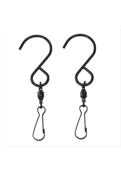 2 Adet Kristal Twisters ve Kuş Besleyicileri Asmak Için Çok Yönlü Dönen Kancalar (Yurt Dışından)