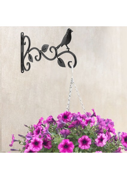 Duvar Kancası Asma Bitki Braketi 2 Paket 11.8 Inç Demir Kuş Besleyiciler Çiçek Sepetleri, Besleyiciler, Sokak Işıkları Için Kanca Askı (Yurt Dışından) fırsatları