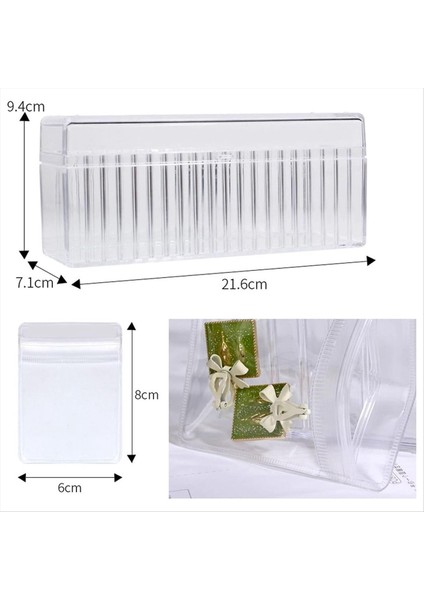 Akrilik Mücevher Kutusu Organizatörü, 20 Taşınabilir Anti -Karın (Yurt Dışından) indirimleri