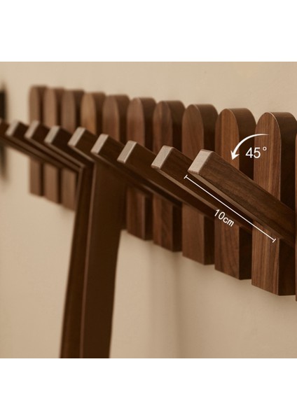 Ahşap Duvara Monte Ceket Rafı Gizli Dekoratif Hook Giysileri Şapka Anahtar Askı Dolap Oturma Odası Mobilya B (Yurt Dışından) modelleri