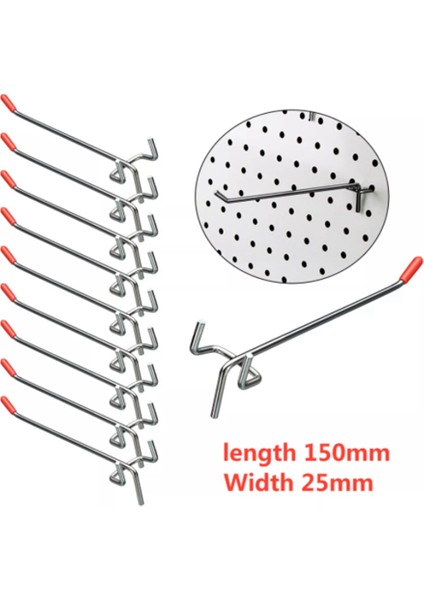 40PCS Tek Pegboard Kancaları 150MM Tahta Çıta Duvar Perakende Ekran Dükkanı 25MM Uyuyor (Yurt Dışından) fiyatları
