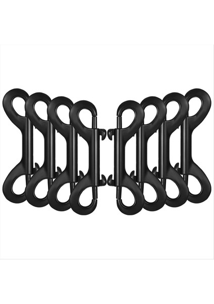 Pet Tasmalar, Kova Askıları ve Eğlence Uygulamaları Için Çok Amaçlı Çinko Alaşımlı Çift Uçlu Çengeller (Yurt Dışından)