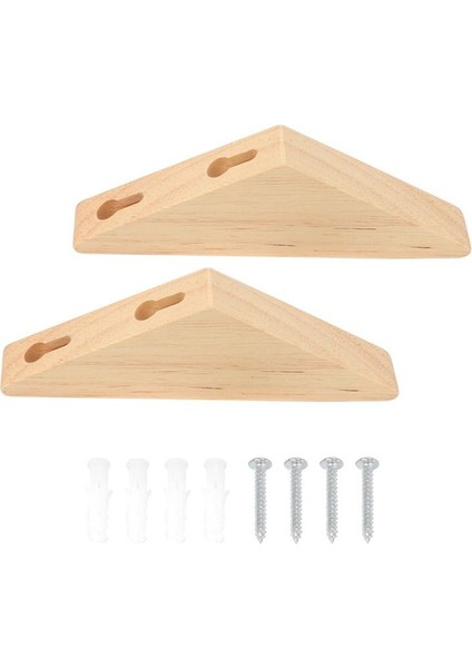 8pcs Doğal Ahşap Giysiler Askı Duvarı Monte Ceket Kanca Dekoratif Anahtar Tutucu Şapka Atkı Çanta Depolama Askısı Banyo Rafı (Yurt Dışından) fiyatları