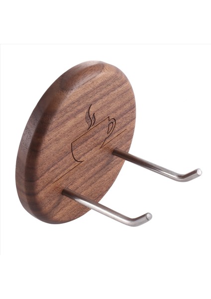 Espresso Portafilter Duvar Rafı Ceviz Duvarı Montajlı Kancalar 51/54/58MM Portafilter Için Uygun Paslanmaz Çelik Kancalar (Yurt Dışından) modelleri