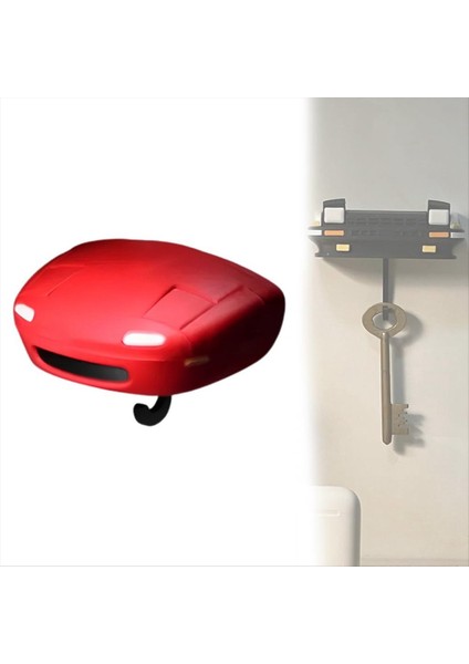 Araba Keychain Kancası, Retro Araba Anahtarı, Anahtarlık Duvar Montajı, Koridor Mutfak Çiftlik Evi Dekoratif Duvar Kırmızı (Yurt Dışından) fiyatları