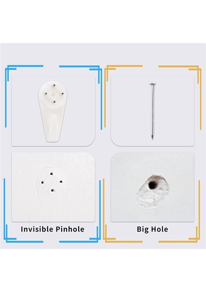 40 Resim Askıları, Beton/alçı/sert Duvar Kancaları, Resimler, Halılar, Saatler ve Daha Ağır Ağırlıklar Için (Yurt Dışından) fiyatları