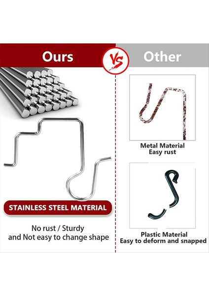 Delikli Muhafızlarla Oluklar Için Noel Işığı Askı Kancaları Açık Noel Işıkları Için Noel Işık Kancaları (Yurt Dışından) fırsatları