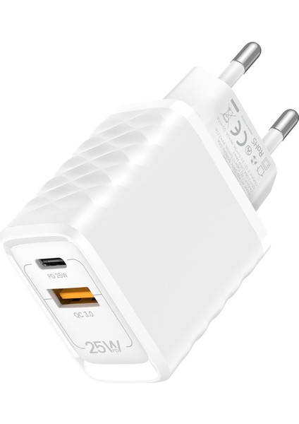 Rave Serisi Pd 25W Duvar Şarj Cihazı - Beyaz modelleri