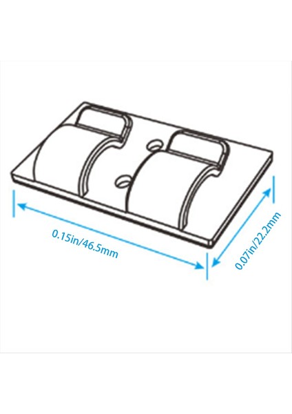 100PCS Açık Dize Işıkları Için Kancalar Klipsler Noel Işığını Asmak Için Ağır Hizmet Kablo Klipsleri (Yurt Dışından) modelleri