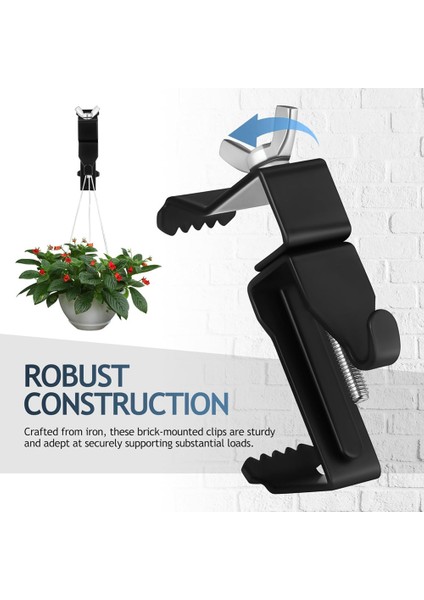 Sondaj Olmadan Tuğlaya Monte, 8 Adet Ayarlanabilir Tuğla Askıları Dışarıda Tatbikat Yok, Duvar Asılı Kancalar Tuğla Askı (Yurt Dışından) indirimleri