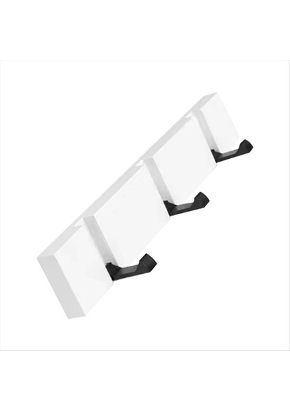 Görünmez Banyo Kancası Alüminyum Duvara Monte Kapı Anahtar Depolama Askı Havlu Tutucu F (Yurt Dışından)