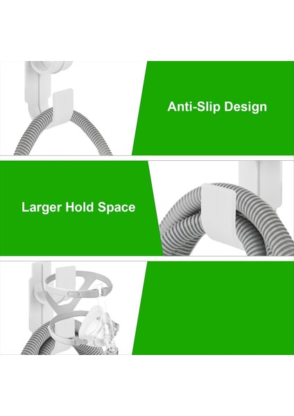 4pcs Cpap Hortum Askı, Cpap Hortumu ve Maske Tutucu Yeniden Kullanılabilir Cpap Tüp Organizatörü Cpap Aksesuarları Için Cpap Organizatörü (Yurt Dışından) indirimleri