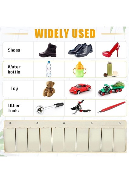 2pcs Rv Ayakkabı Rv Ayakkabı Depolama Organizatörü 44.1 Inç Asma Ayakkabı Yatağı Depolama Çantası 10 ile Ayakkabı Oyuncak Tool B (Yurt Dışından) modelleri