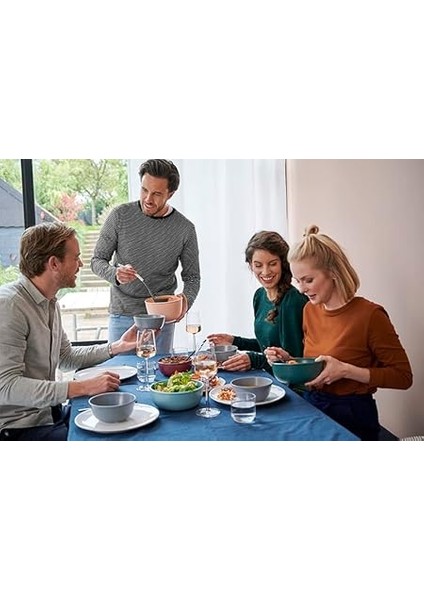 Set Cirqula Round 3 Parça Yuvarlak Saklama Kabı (350+750+1250) - Nordic Denim fırsatları