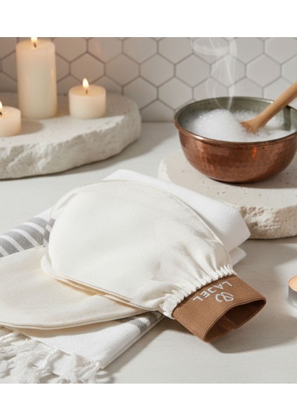 Premium Duş ve Yüz Kesesi Seti Organik Floş İpek Peeling Eldiveni 3'lü Tüm Cilt Tipleri fırsatları