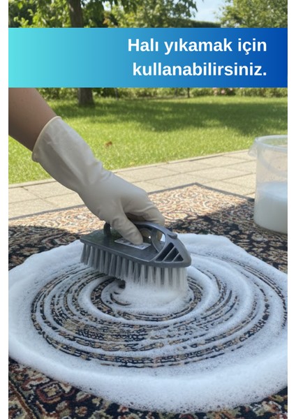 Genel Amaçlı Temizlik Fırçası- Halı Yıkama Fırçası, Mutfak Lavabo Fırçası