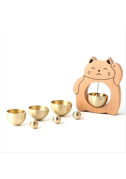 37MM Dopleamine Bell Bell Aksesuarlar Buzdolabı Çan Aksesuarları Japon Tarzı Ahşap Çan Kapı Zili (Yurt Dışından) fiyatları