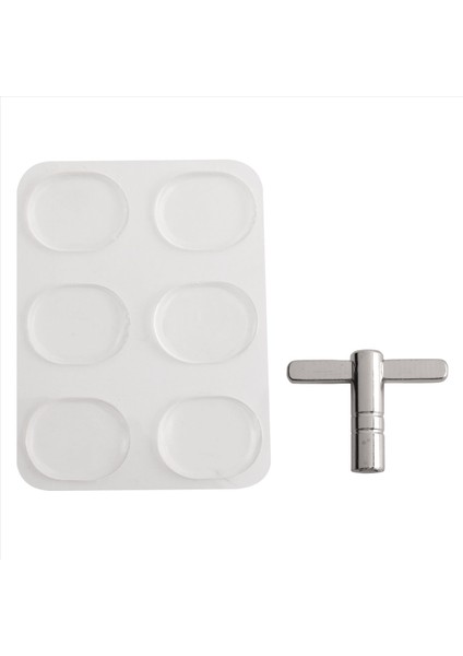 Drum Damper Jel 6 Paket Bir Davul Ayarlama Anahtar Paketi 1 (Yurt Dışından)