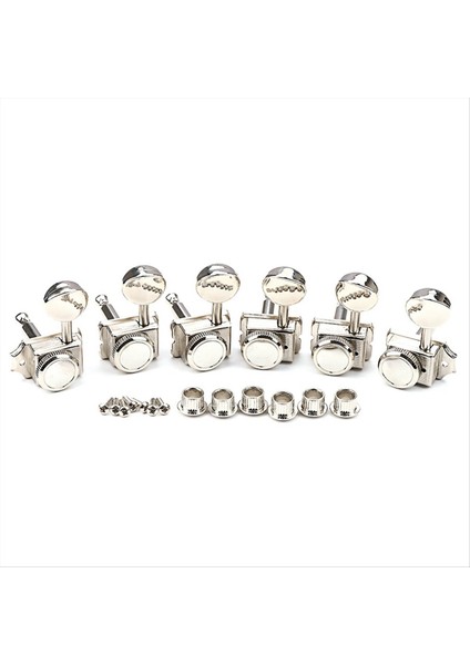 6pcs Gitar Kilitleme Tunörleri Solak Kilitleme Gitar Ayarlama Takımları Enstrüman Aksesuarları (Yurt Dışından) fiyatları