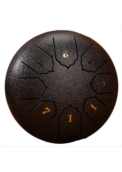 6 Inç 8 Tonlu Sesli Yağmur Davul Açık Yağmur Davul Perküsyon Enstrümanı Yoga Meditasyonu Özel Siyah (Yurt Dışından) modelleri