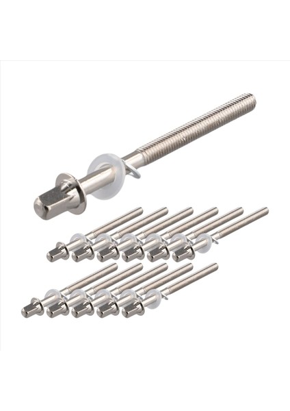 12PCS Davul Gerginlik Çubukları Gerginlik Vidaları Bas Davul Vidaları Set Bas Trampet Davul Aksesuarları Davul Donanımı M5X60MM (Yurt Dışından)