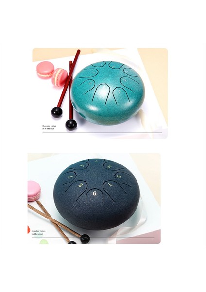 6inch 8 Ton Içi Boş Davul Çelik Dil Davul Bahçe Yağmur Davul Çelik Dil Davul Açık Yağmur Davul Yeni Başlayanlar Için Uygun, B (Yurt Dışından)