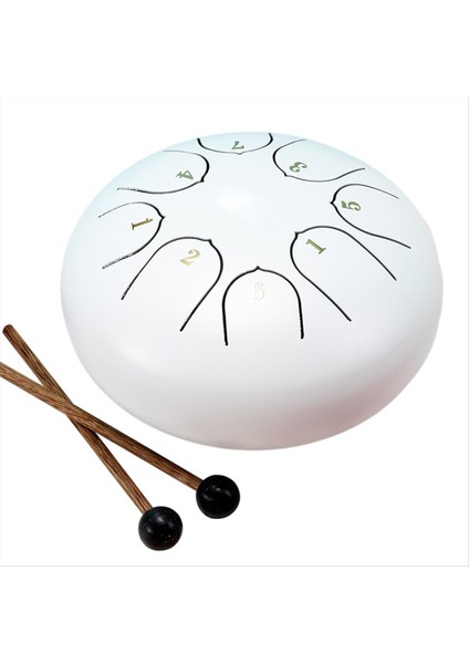 6inch 8 Ton Içi Boş Davul Çelik Dil Davul Bahçe Yağmur Davul Çelik Dil Davul Açık Yağmur Davul Yeni Başlayanlar Için Uygun, B (Yurt Dışından) indirimleri