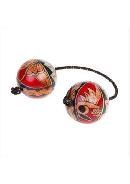 El Çizilmiş Maracas Müzik Aletleri Ritmik Toplar Shaker Ritim Topları Shaker Scaking Toplar El Shaker Balls (Yurt Dışından)