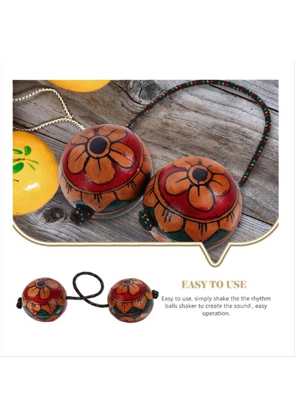 El Çizilmiş Maracas Müzik Aletleri Ritmik Toplar Shaker Ritim Topları Shaker Scaking Toplar El Shaker Balls (Yurt Dışından) modelleri